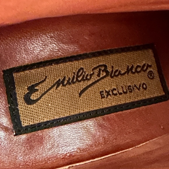 Vintage Emilio Biancco Exclusive Genuine Ostrich Ankle Boots 9.5 (no bun… - Picture 5 of 8